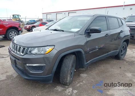 2019 Jeep Compass Sport Fwd from USA, damaged, VIN 3C4NJCABXKC685912